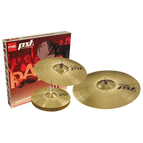 Image 1 - Paiste PST 3 Universal Cymbal Set 14", 16" & 20"